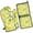 Lemon-3, variant on Lemon Kitchen Oven Mitt and Pot Holder Sets 2 Pcs for Baking, Cooking and Grilling, Heat Resistant Up To 392 °F