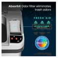 thumbnail image 3 of Touchless 2.5 Gallon Sensor Garbage Can with AbsorbX Odor Filter and Fragrance, Touchless Automatic Stainless Steel Trash Bin, Perfect for Bathroom and Office, 3 of 6