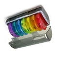 thumbnail image 3 of Contenedor de medicamentos 7 colores 21 compartimentos caja de medicamentos a prueba de polvo para, 3 of 5