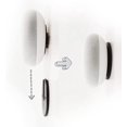 thumbnail image 1 of CHAO (Negro, 1 unidad) Soporte giratorio para unidad, soporte de pared universal extraíble, compatible con Google Home Mini, discos duros externos, parlantes portátiles, enrutadores, decodificadores d, 1 of 5