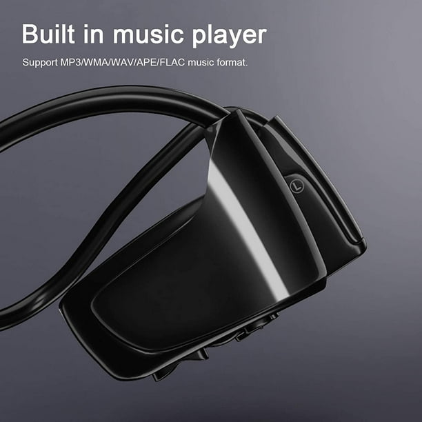 Wireless Sport Earphones 8GB MP3 Player BT 5.0 Headphone IPX5 Waterproof Music Earphone Outdoor Neckband Earbuds Wireless Behind Neck in Ear Headset