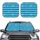 thumbnail image 2 of Fotbe Pearlescent Scales Juego de 2 Piezas de Parasoles para Parabrisas | Bloqueador Solar para Auto | Accesorios Plegables para Protección Solar Interior-Medium, 2 of 6
