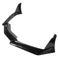 thumbnail image 5 of Ikon Motorsports Compatible with Chevy Corvette C8 ZR1 Style ABS Front Bumper Lip Gloss Black, 5 of 9