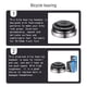thumbnail image 5 of Naiovety VIARON Bike Bearing Headset Reemplazo Aleación de aluminio 42-52mm Rodamientos dobles Accesorio Repuestos Negro Ciclismo Negro, 5 of 6