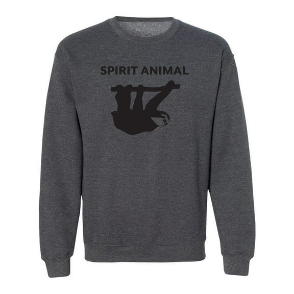 Spirit Animal Sloth Crewneck Sweatshirt