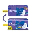 thumbnail image 3 of Stayfree Dry Max All Night Xl Dry Cover Sanitary Pads For Women Combo Offer, 3 X 42S (126 Napkins), 3 of 4