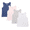 Light Grey Multi, variant on Garanimals Toddler Girl Core Jersey Tank Multipack, 4-Pack, Sizes 18M-5T