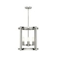 thumbnail image 2 of 19003-Hunter Fans-Astwood 4-Light Lantern Chandelier in Caged Style-16 Inches Wide by 25.5 Inches High-Matte Black Finish, 2 of 7
