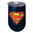 thumbnail image 1 of Superman Stainless Steel Wine Tumbler, 1 of 3