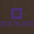 thumbnail image 3 of CafePress - Delta Tau Delta Purple Stacked Signature T Shirt - Men's Classic Graphic Cotton T-Shirt, 3 of 4