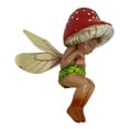 thumbnail image 1 of Estatuilla de resina con forma de hada durmiente para escritorio, 1 of 1