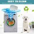 thumbnail image 5 of ZHAOCHENG Estera para dormir refrescante para mascotas, almohadilla para perros, cojín para gatos, manta para cama fría, estera de seda de hielo, almohadilla de disipación de calor (M, 50*70cm), 5 of 5