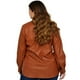 thumbnail image 4 of Sobrecamisa de vinipiel Roman Fashion/Tallas Extras, 2124 (Camel) cafe 38 Roman Fashion JA-2124-CAMEL-ALL, 4 of 8