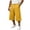Yellow 28#, variant on Men's Baggy Lounge Capri Pants Cotton Long Below Knee Stretchable Sweat Shorts Athletic Casual Straight Wide Legs Pants with Pockets Dark Green S