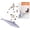 Gray, variant on Cat Teething Toy Chew Toy for Indoor Kittens Dental Care, Cat Toothbrush Toy for Kitten Teeth Cleaning No Catnip Included, Durable Cat Fish Toy (1 PCS), Grey