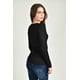 thumbnail image 3 of Blusa basica de manga larga /Juvenil, 0240 (Negro) negro CH, 3 of 4