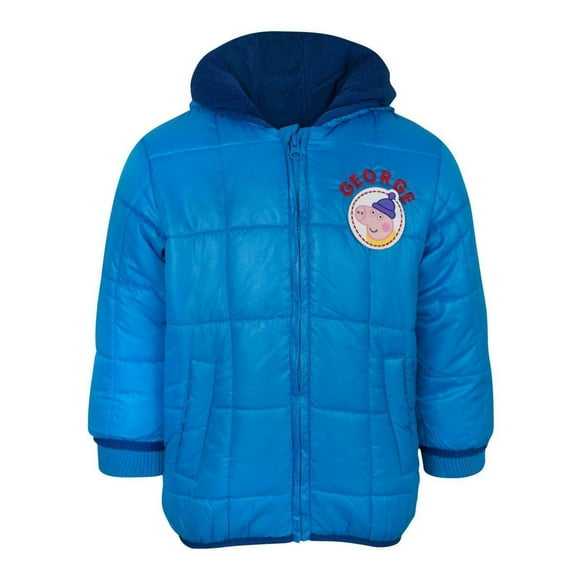 Peppa Pig Boys/Girls George Pig Hooded Jacket