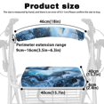thumbnail image 6 of HELLHERO Backrest Covers Pumpkin Rollator Walker Seat Covers for Seniors Men Women Easy Fit Non-Slip Fit for Protective Cover, 6 of 7