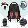 thumbnail image 6 of KUIFORTI 17 Inch Printed Kids School Backpack Large Capacity Durable Polyester with Multiple Organizer Pockets for Girls Elementary Middle Students Back to School Supplies, 6 of 7