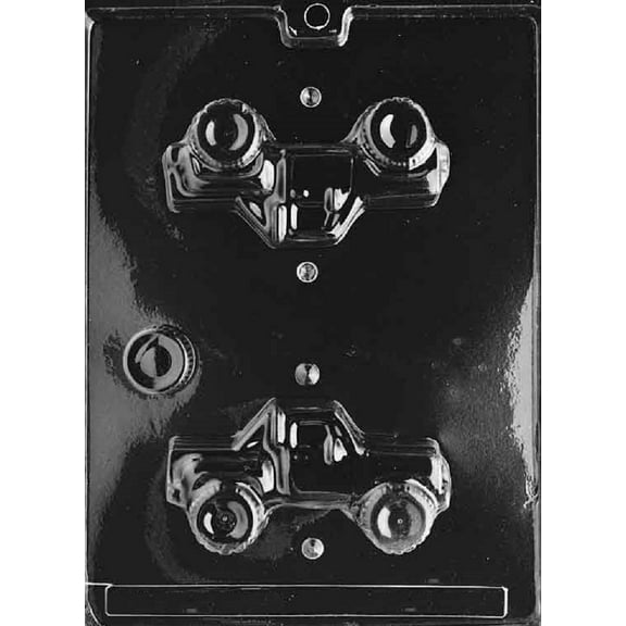 Grandmama's Goodies D081 4 x 4 Truck Chocolate Candy Soap Mold with Exclusive Molding Instructions