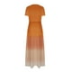 thumbnail image 4 of Vestido Corto de Verano de la Moda de las Mujeres Impreso de Manga Corta Cuello Redondo Tobillo de Longitud Vestido Casual, 4 of 5