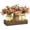 Pink, variant on 3 Pcs Mason Jar Table Centerpieces with Wood Tray and LED Light Farmhouse Decor for Dining Room Kitchen Living Room Bathroom