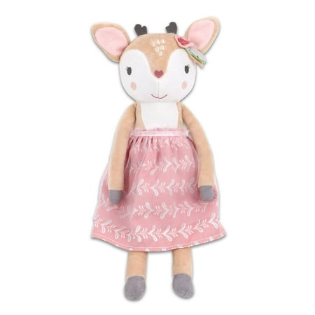 Woodland Plush - Pink Plush Deer - Woodland Whimsy by The Peanut Shell