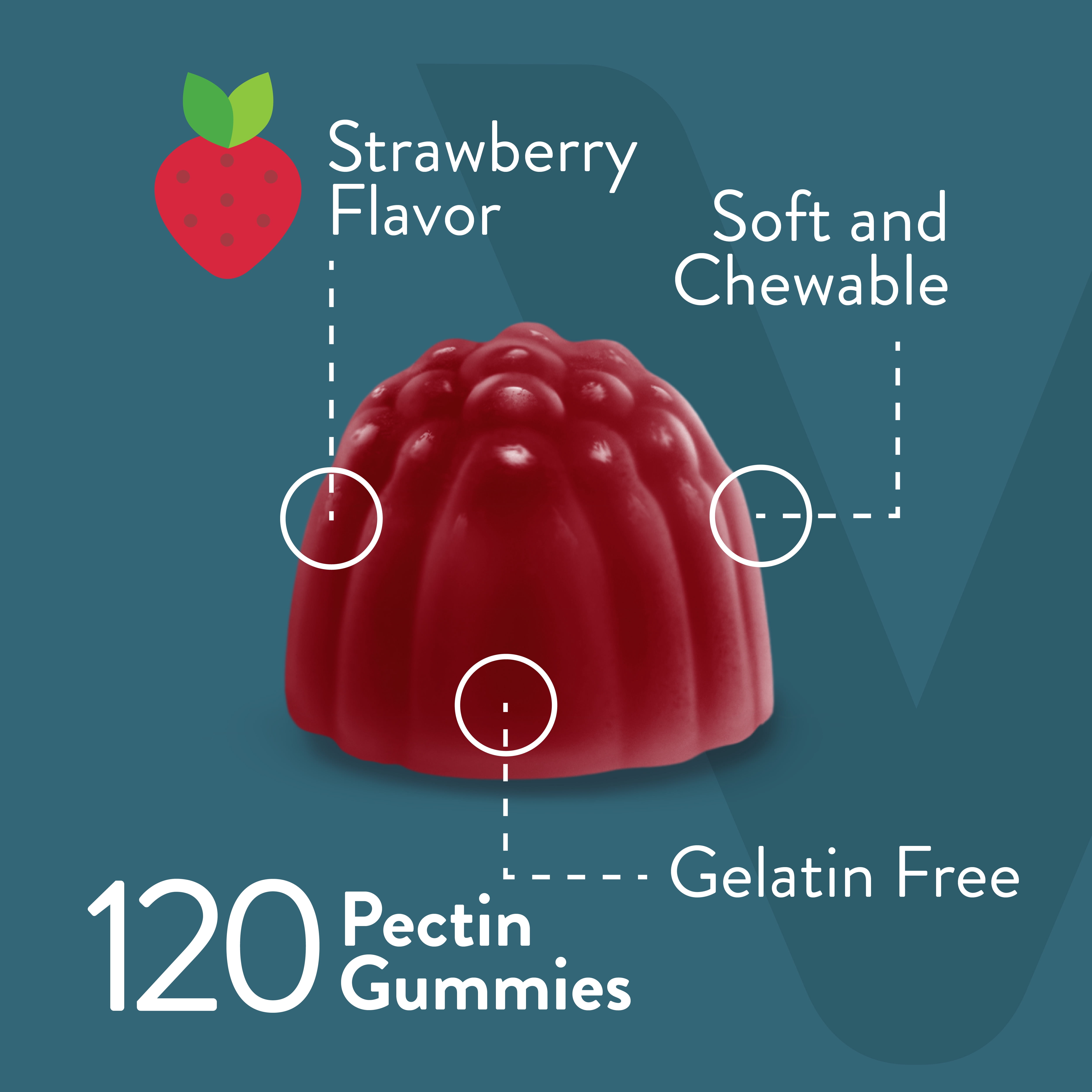 VITEEY Vitamin D3  K2 Gummies, Bone and Heart Support, Strawberry Flavor, 60 Count, 2 Pack