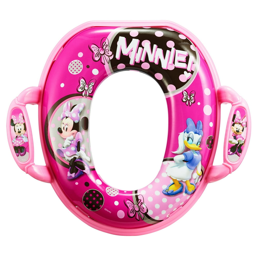 The First Years Disney Minnie Mouse Soft Potty Seat With Handles 18m