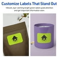thumbnail image 4 of Avery Rectangle Scalloped Labels, Bright Green, 2" x 3", 640ct, 4 of 11