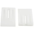 thumbnail image 2 of 8pc White Toilet Leveling Shims Multi-Purpose Design for Furniture, Cabinets, 2 of 6