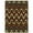 Brown, variant on Trio Mouzi Brown Area Rug 5x7 Transitional Contemporary Design Indoor Use