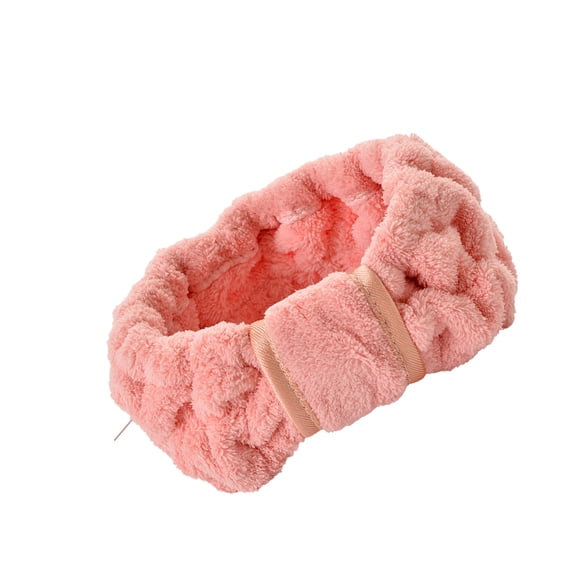 Sonducket Banda para el cabello de cara Coral Fleece Diadema deportiva Artículos para el hogar Accesorios de estilo para Spa Cuidado de la piel Type3 NO3