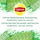 Thé Vert Macha Lipton Boîte de 15 – image 3 sur 7