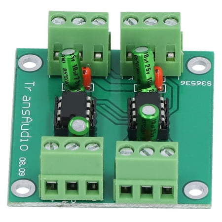 

Converter Board DRV134PA Unbalanced to Balanced Low Distortion Dual Channel Stereo Conversion Board
