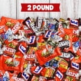 thumbnail image 2 of Zisbers Bulk Chocolate Variety Pack, 2 lb Individually Wrapped Chocolate Candy Mix, Assorted Mini Chocolate Bars, Contains Milk, Soy & Nuts, 2 of 7
