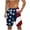 Blue, variant on cllios 4th of July Swim Trunks for Men Quick Dry Board Shorts Big and Tall USA Flag Swimming Shorts Stretchy Waist Drawstring Surfing Shorts with Pockets