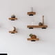 thumbnail image 4 of Soportes para estantes CHAO soportes de pared triangulares invisibles estantes de pared ocultos, 4 of 5