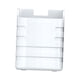 thumbnail image 5 of Caja de pesca con portavasos desmontable, portátil y resistente para pesca y senderismo al aire libre. Blanco, 5 of 9