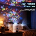 Dynamic Key Rotation ALOEWXXR Merryglow Christmas Projector, Dynamic Rotating LED Projector ...