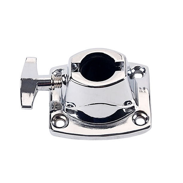 BRIGHTFUFU Durable Tom Cymbal Holder Abrazadera Tambor Instrumento de percusión Accesorio de repuesto WC20 (Plata)