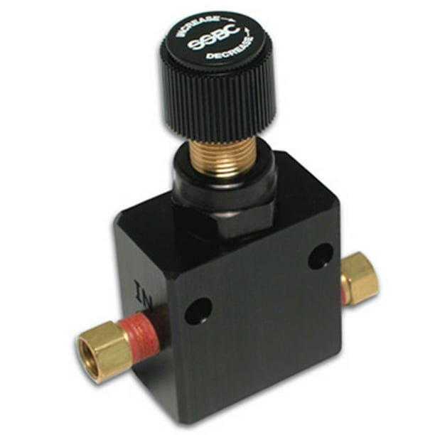 SSBC Performance Brakes A0707 Adjustable Proportioning Valve; Black