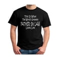 thumbnail image 5 of Worlds Greatest Father in Law T-Shirt Engagement Announcement Fathers Day The Twisted Donut, 5 of 5
