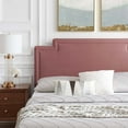 thumbnail image 5 of Modway Liva Performance Velvet Queen Bed in Dusty Rose, 5 of 12
