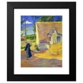 thumbnail image 2 of Paul Sérusier 20x24 Black Modern Framed Museum Art Print Titled - Farmhouse at Le Pouldu (1890), 2 of 5