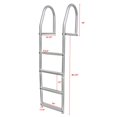thumbnail image 2 of Extreme Max 3005.4105 Weld-Free Fixed Dock 4-Step Ladder, 2 of 5