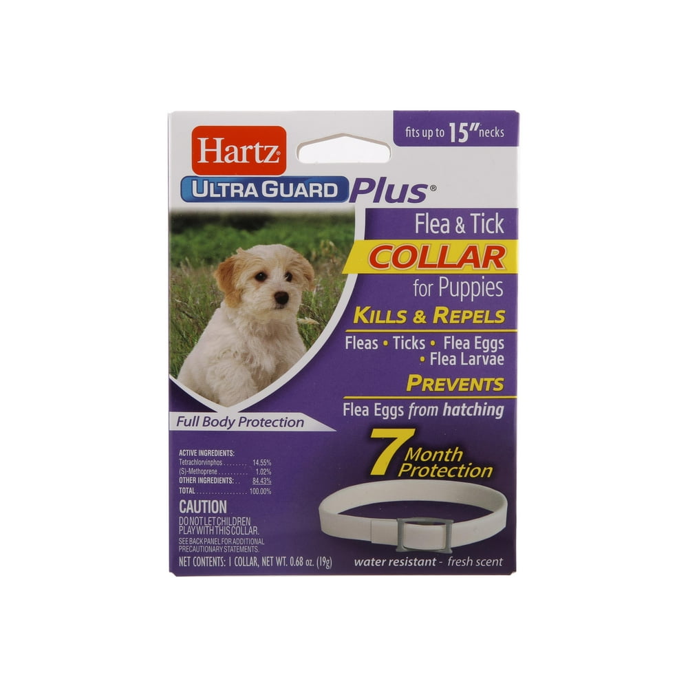 Hartz UltraGuard Plus Flea & Tick Collar for Puppies, 7 months