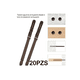 thumbnail image 4 of 20pzs Flotante Para Estantes Soportes Ocultos P/estantes café, 4 of 5