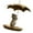 C, variant on Outdoor Bird Feeders Iron Construction With Canopys Covers Theme Decorative Piece For Backyard Nature Lover