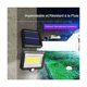 thumbnail image 3 of Luz solar para exteriores, iluminación de alta calidad para patio con detector de movimiento, panel de carga solar dividido, luz de inundación de seguridad con energía solar, resistente al agua IP65,, 3 of 5
